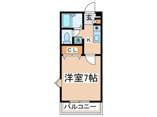 ア－バン桜ヶ丘の物件間取画像